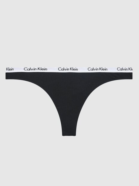 QD3587 - dámská tanga Calvin Klein 3 pack(7)